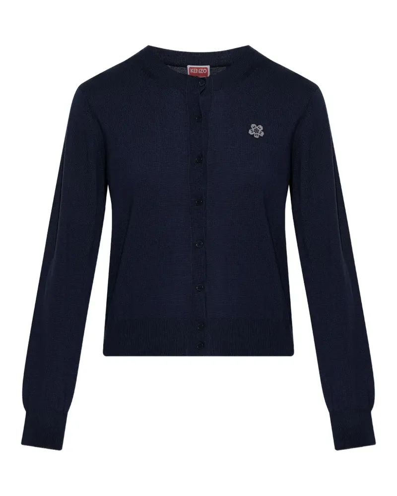 Kenzo Boke Flower Cardigan - Blau Blau