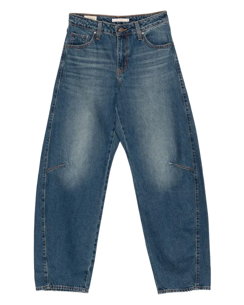 Levi's Jeans mit Logo-Patch - Blau Blau