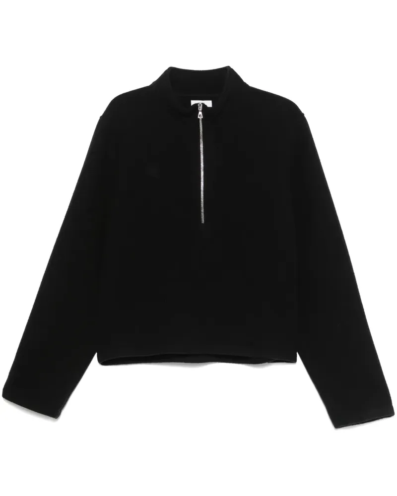 Rier Sweatshirt aus Fleece - Schwarz Schwarz