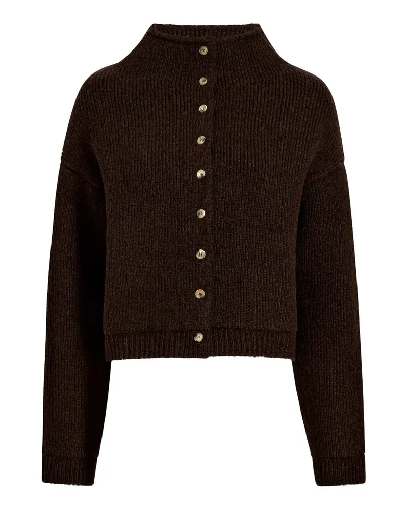 KHAITE Marjorie Cardigan - Braun Braun