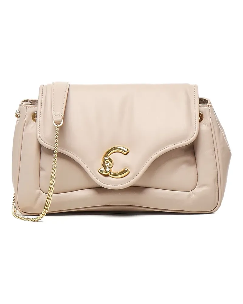 Coccinelle Gesteppte Schultertasche - Nude Nude