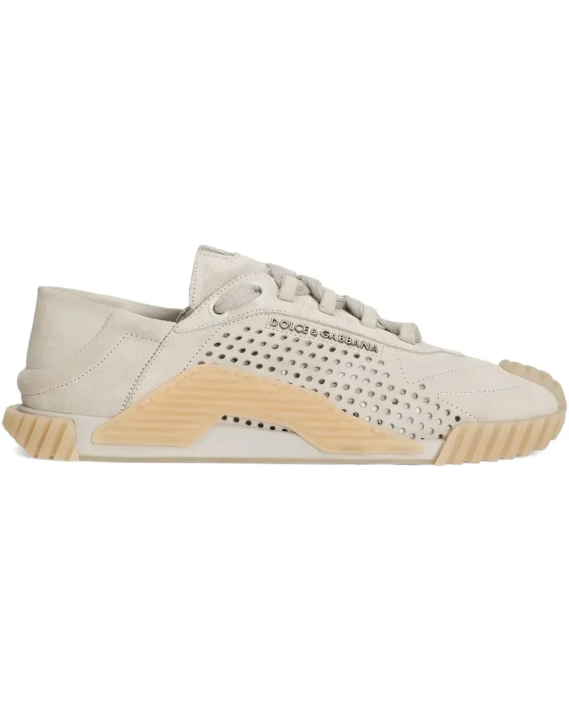 Dolce & Gabbana Sneakers aus Wildleder - Nude Nude