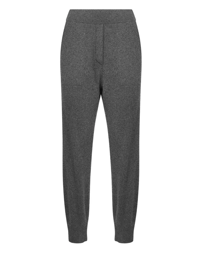 Brunello Cucinelli Gerippte Hose - Grau Grau