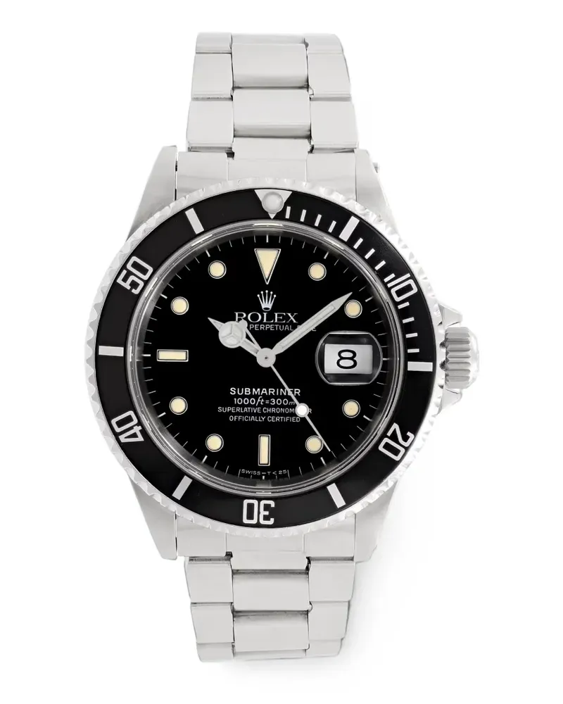 Rolex Submariner Armbanduhr 40mm - Schwarz Schwarz