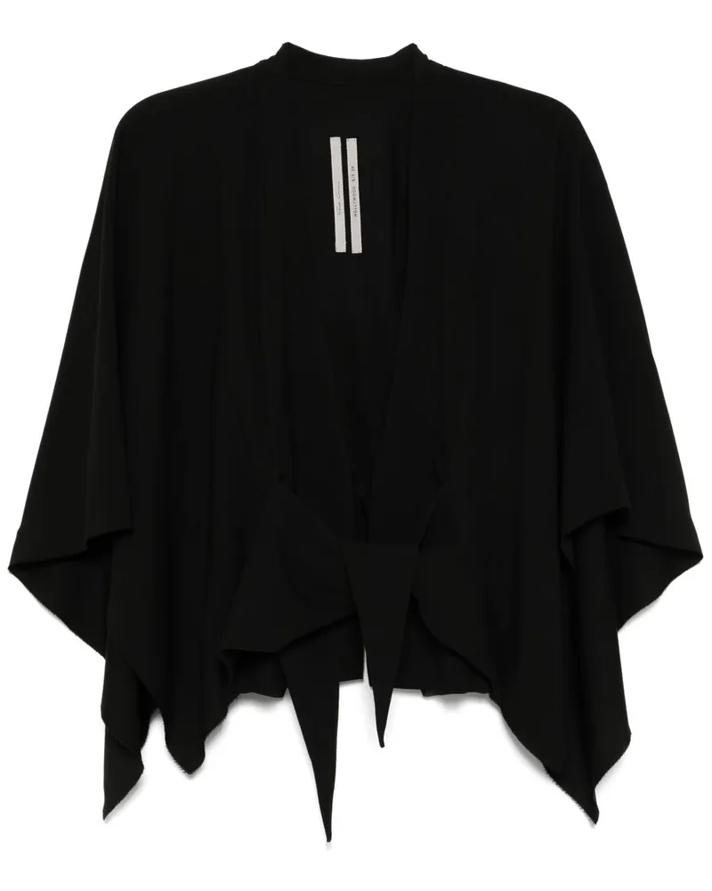 Rick Owens Half Moon Jacke - Schwarz Schwarz