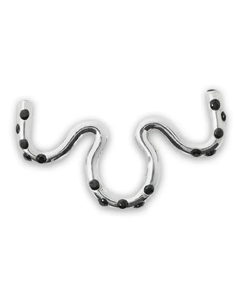 SUNNEI Septum-Ring mit Kristallen - Silber Silber