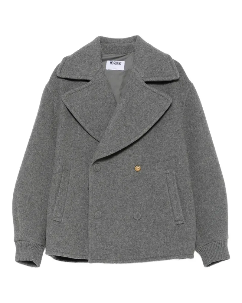 Moschino Doppelreihiges Sakko - Grau Grau