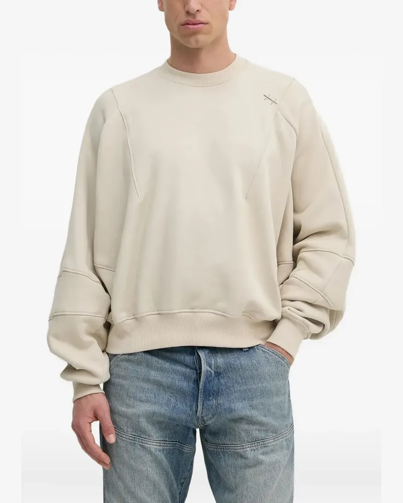 Heliot Emil Sweatshirt mit Rundhalsausschnitt - Nude Nude