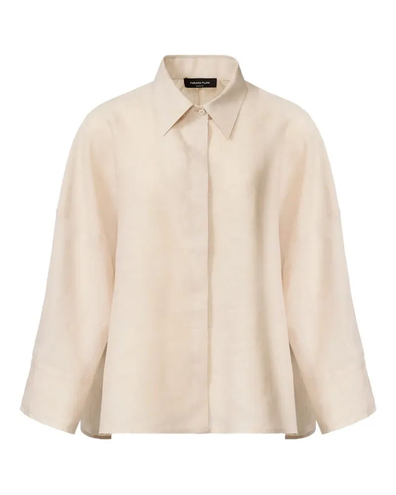 Fabiana Filippi Gestreiftes Hemd - Nude Nude