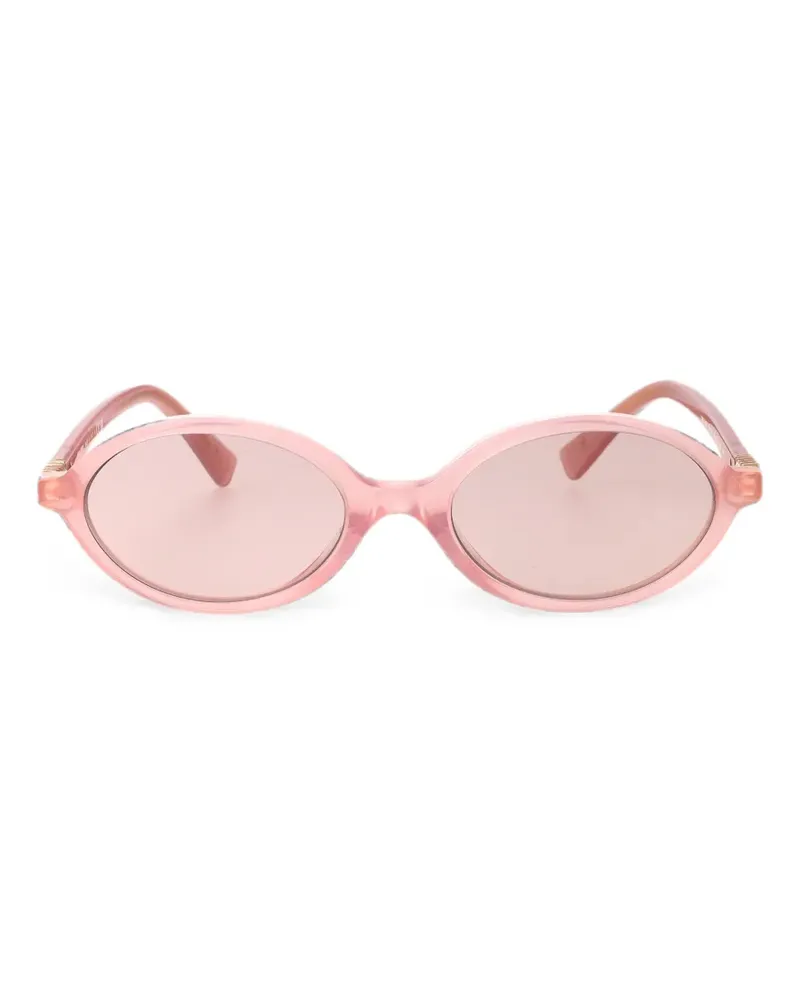 Miu Miu oval-frame sunglasses - Rosa Rosa