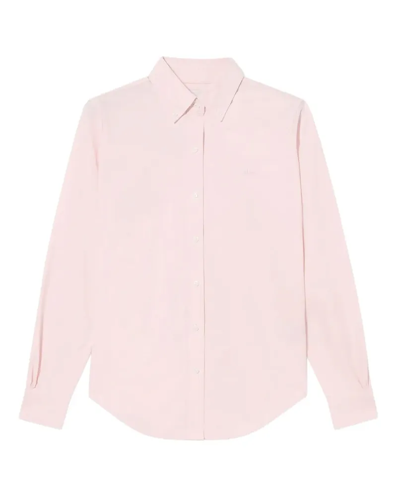 Brooks Brothers Oxford-Hemd mit Logo-Stickerei - Rosa Rosa