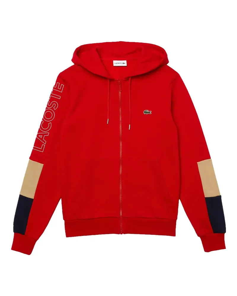Lacoste zip-up hoodie - Rot Rot