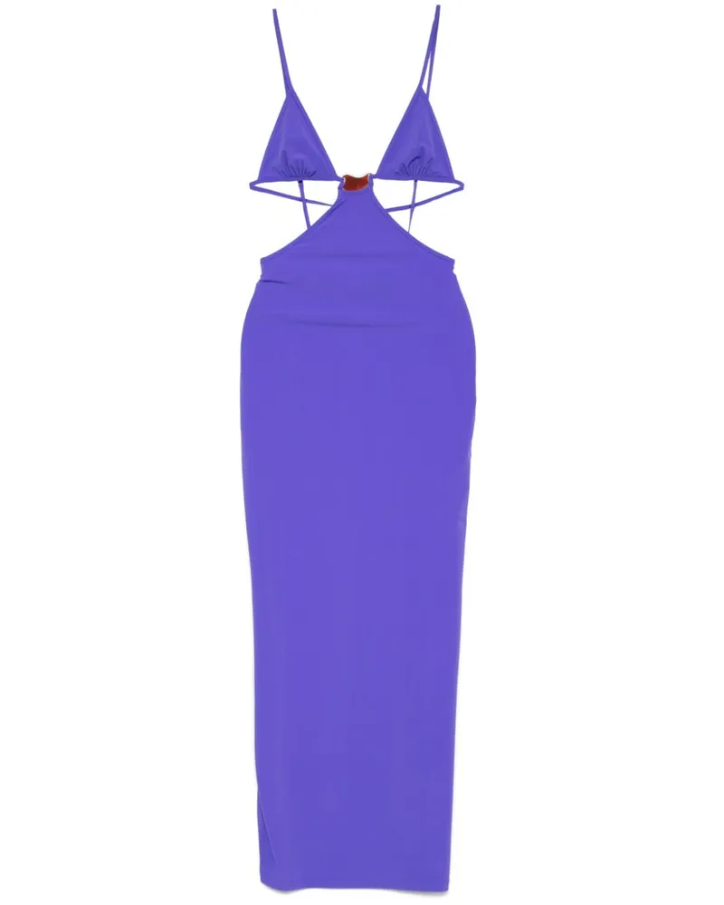 Christopher Esber Lycra Kleid - Violett Violett