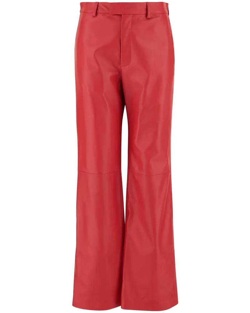ARMARIUM Hose aus Leder - Rot Rot