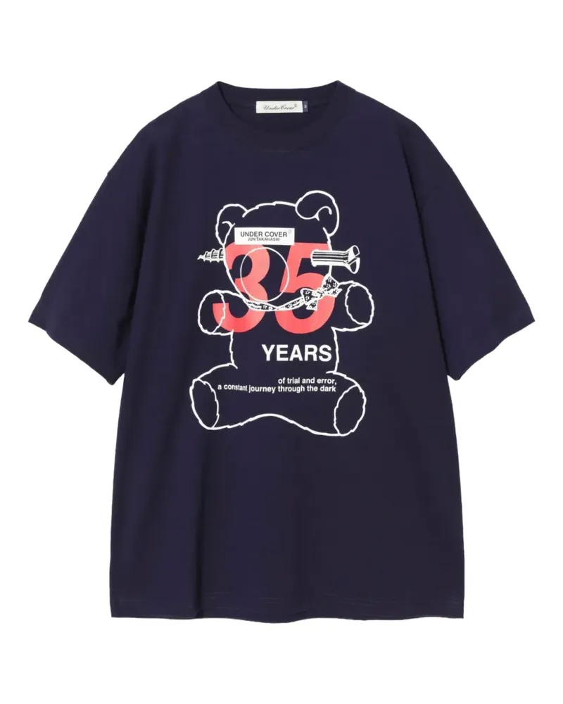 Undercover graphic-print T-shirt - Blau Blau