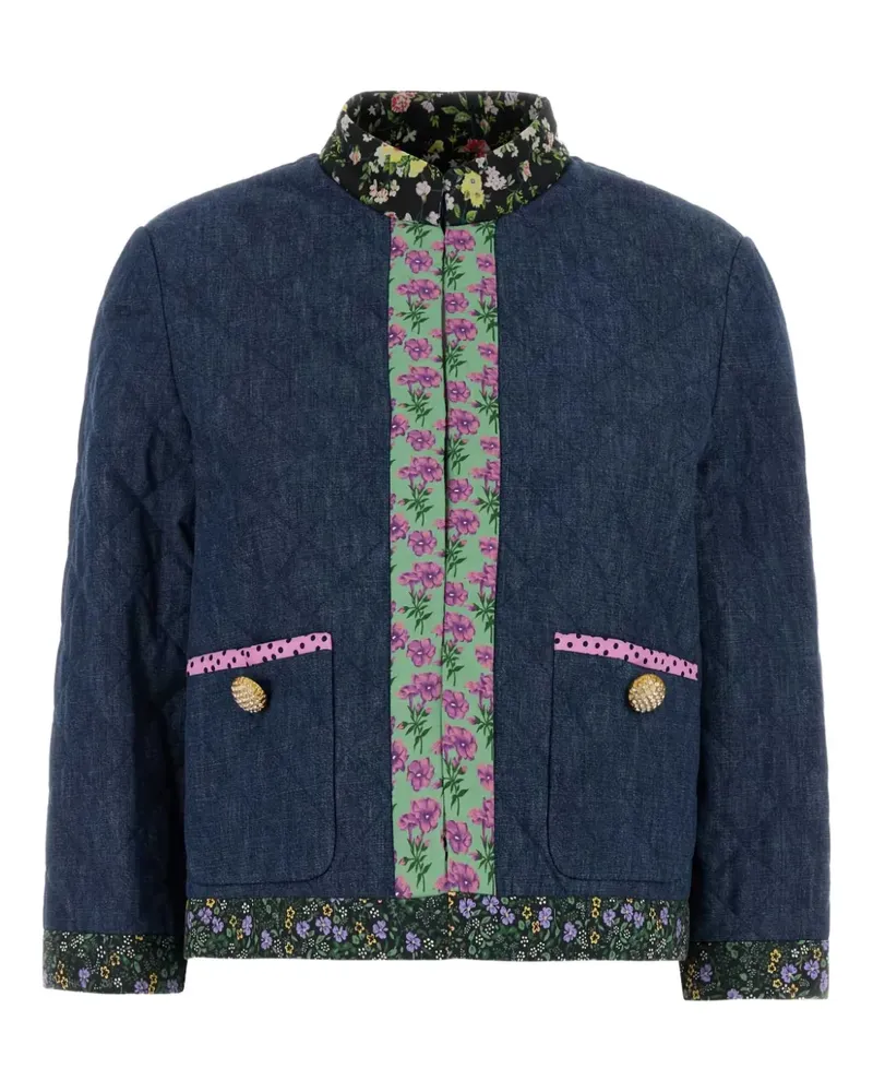 Valentino Garavani Gesteppte Jeansjacke - Blau Blau
