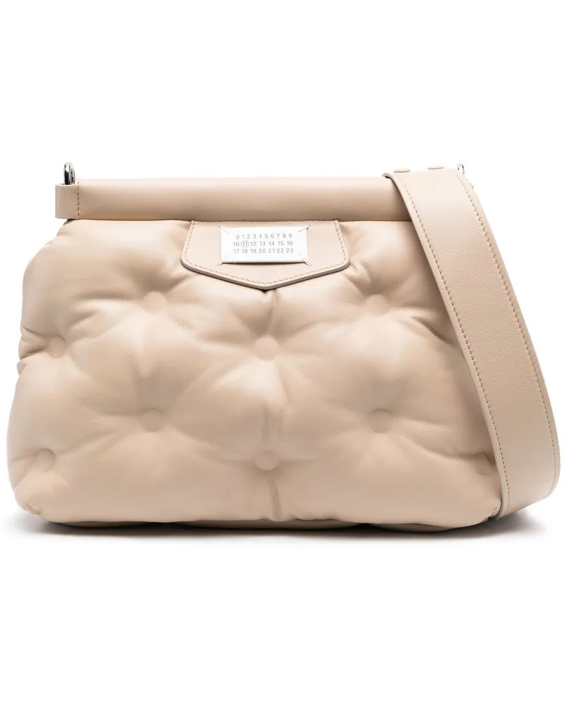 Maison Margiela Kleine Glam Slam Classique Schultertasche - Nude Nude