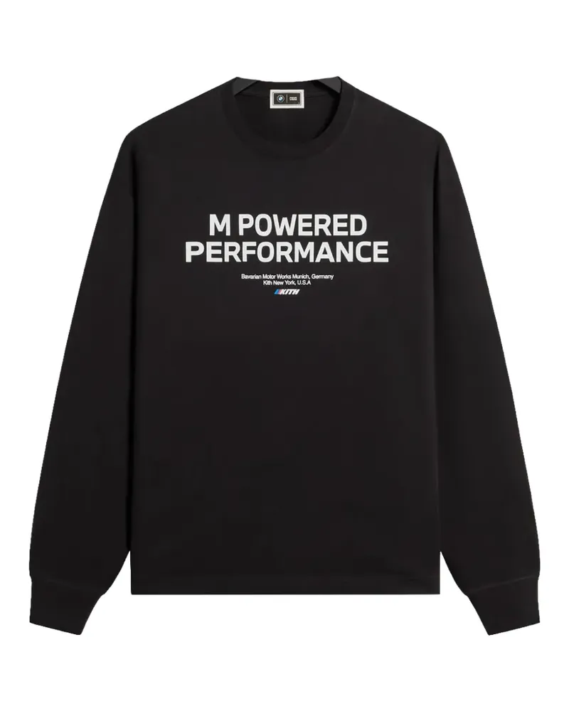 KITH x BMW M Quote Sweatshirt - Schwarz Schwarz