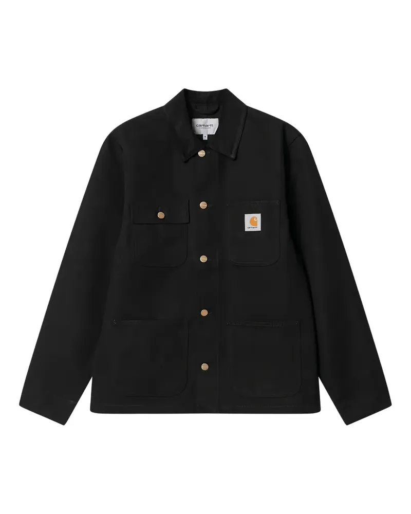 Carhartt WIP Hemdjacke mit Knopfleiste - Schwarz Schwarz