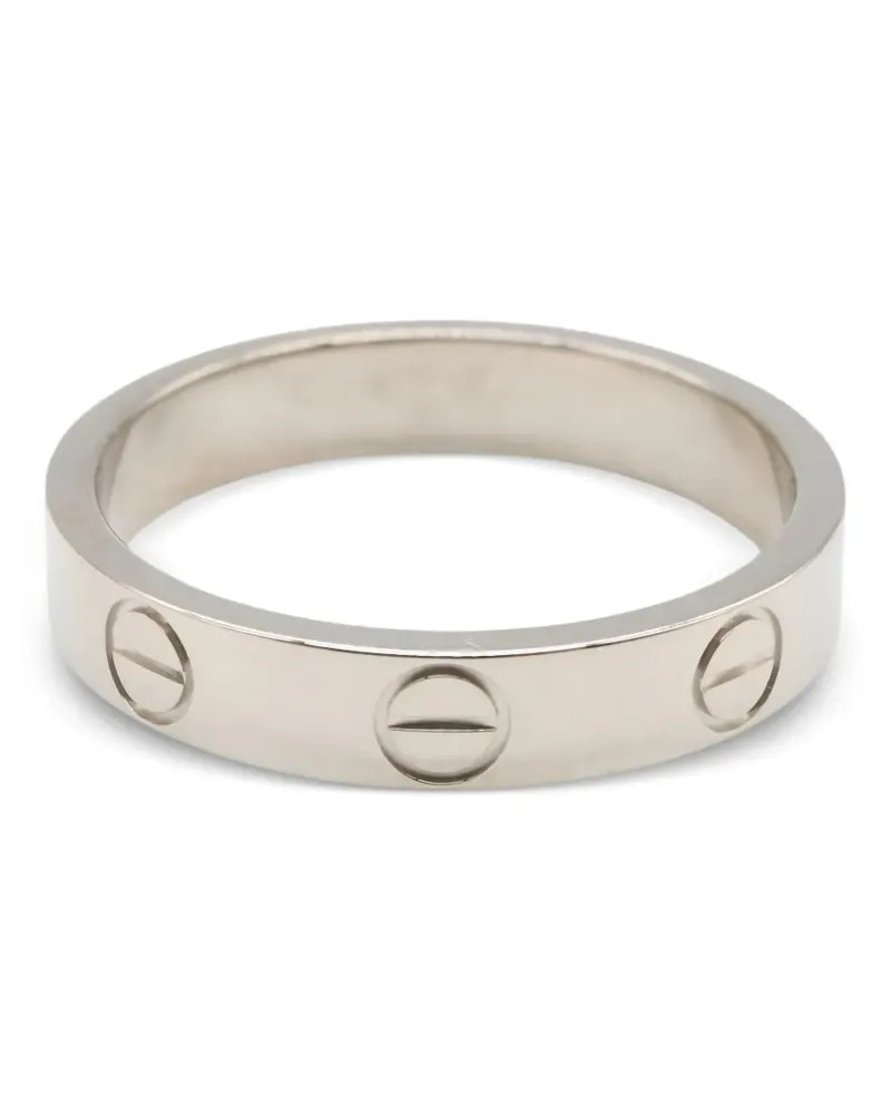 Cartier 2010s mini Love ring - Silber Silber