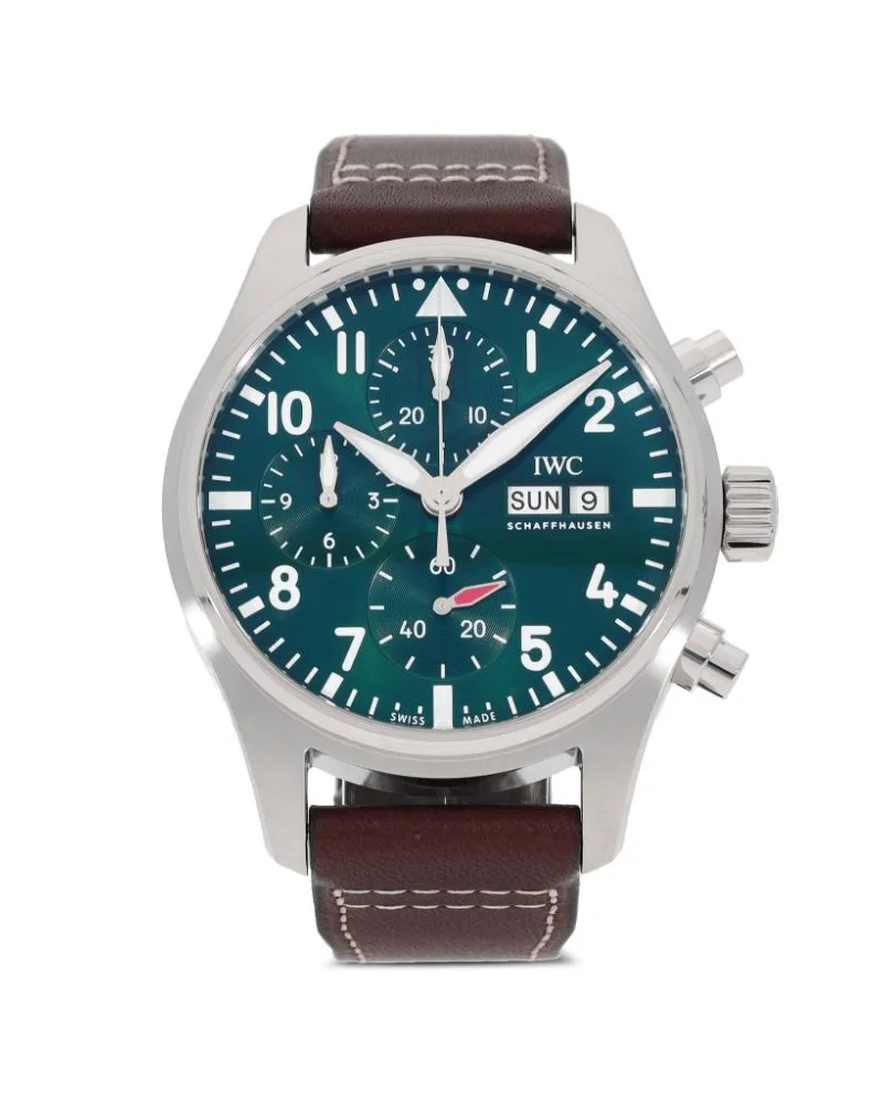 IWC Ungetragener Pilot'S Watch Chronograph 41mm GrüN