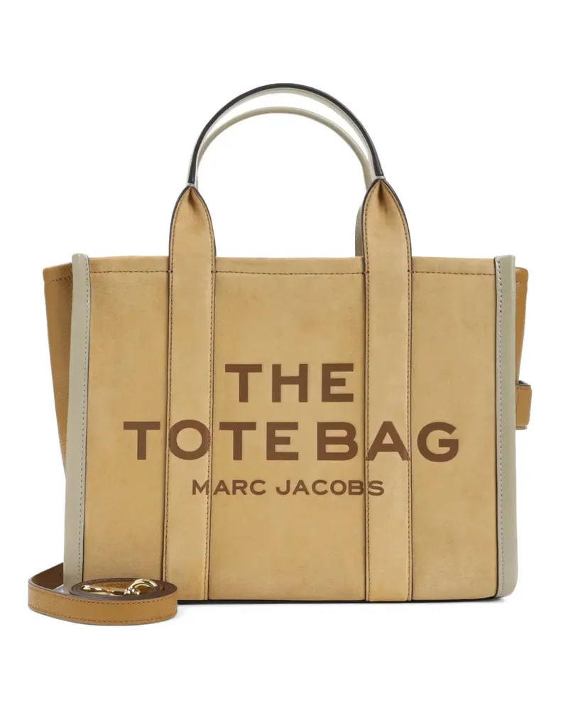 Marc Jacobs Mittelgroßer The Suede Medium Tote Bag - Nude Nude