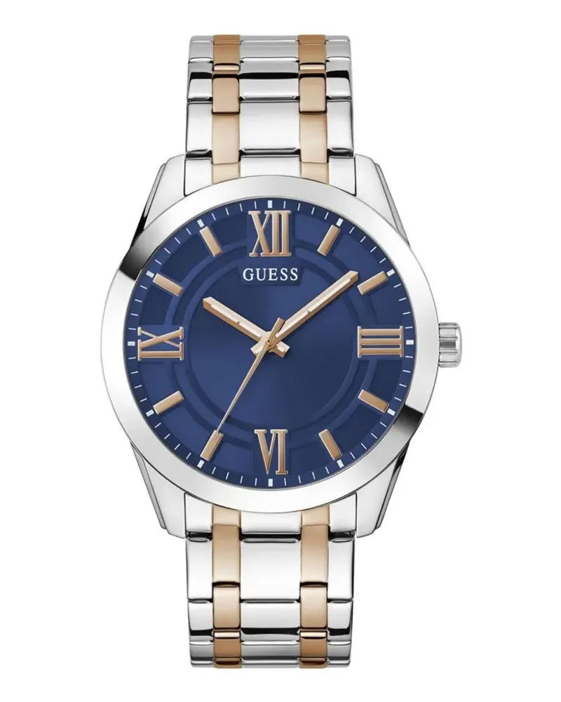 Guess round-shape 44mm watch - Blau Blau