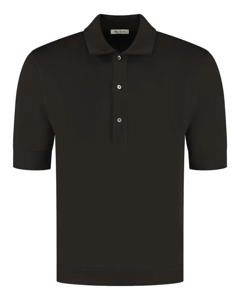 Stefan Brandt Klassisches Poloshirt - Braun Braun