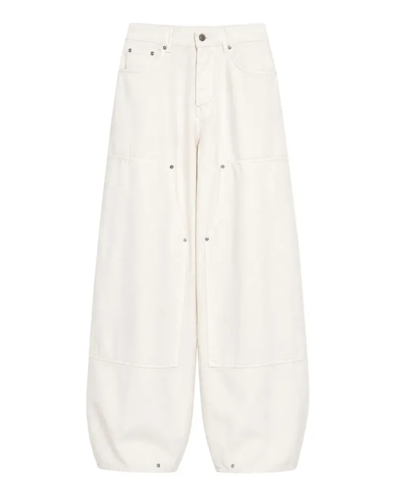 Haikure Legacy Wide-Leg-Jeans - Nude Nude