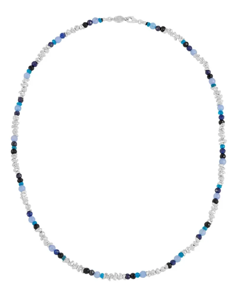 Dower & Hall Jadded Nugget Halskette - Blau Blau