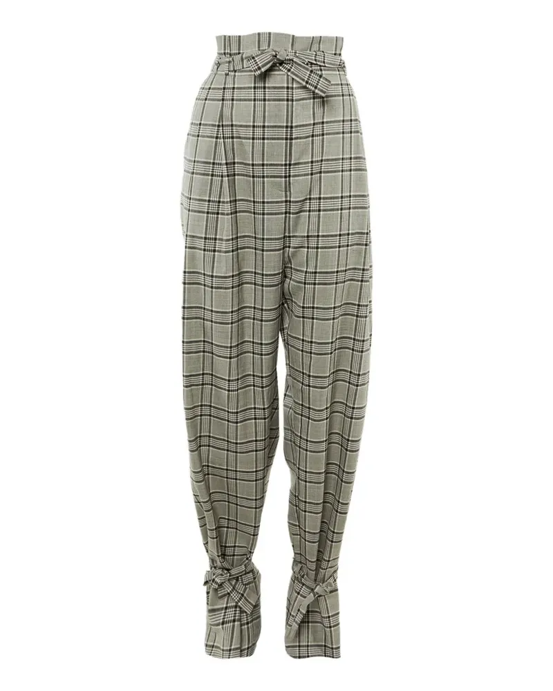 Zimmermann Karierte Hose - Grau Grau
