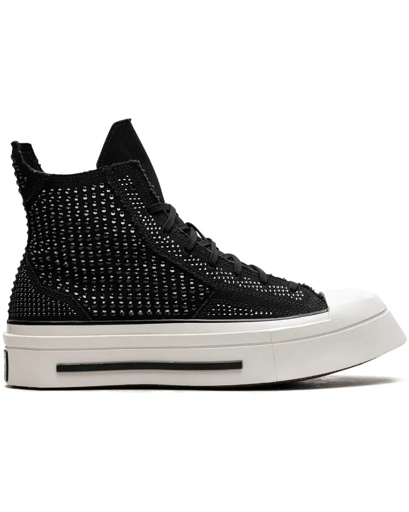 Converse x Swarovski Chuck 70 De Luxe Squared Sneakers - Schwarz Schwarz
