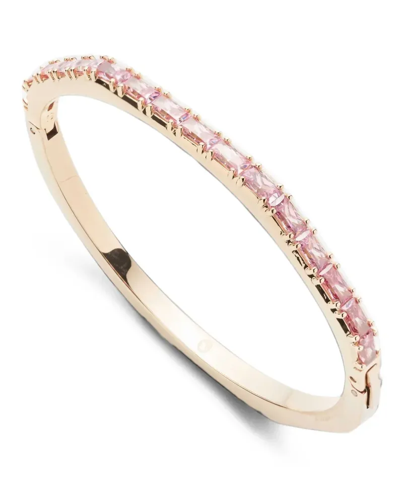 Swarovski Matrix crystal bangle - Gold Gold