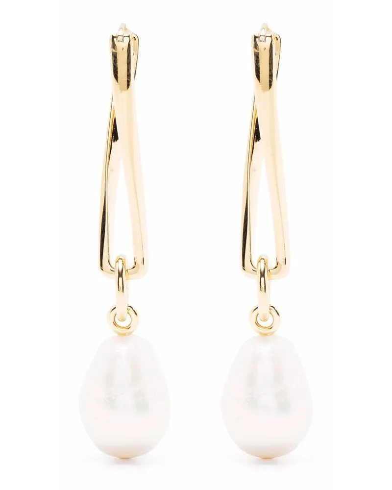 Missoma Ohrringe mit Perlen - Gold Gold