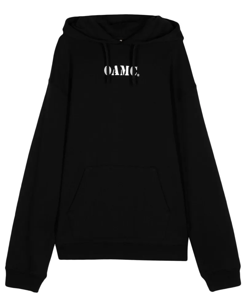 OAMC Midstream Hoodie aus Bio-Baumwolle Schwarz