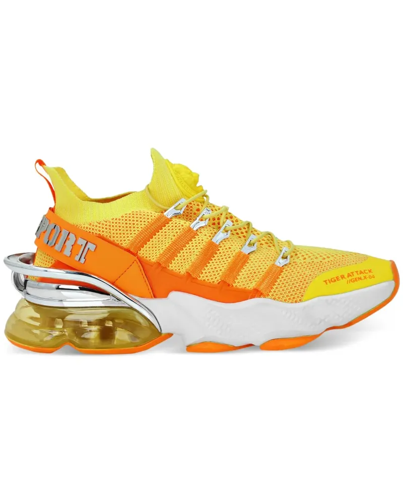 Philipp Plein Tiger Attack Gen X 04 Sneakers - Gelb Gelb