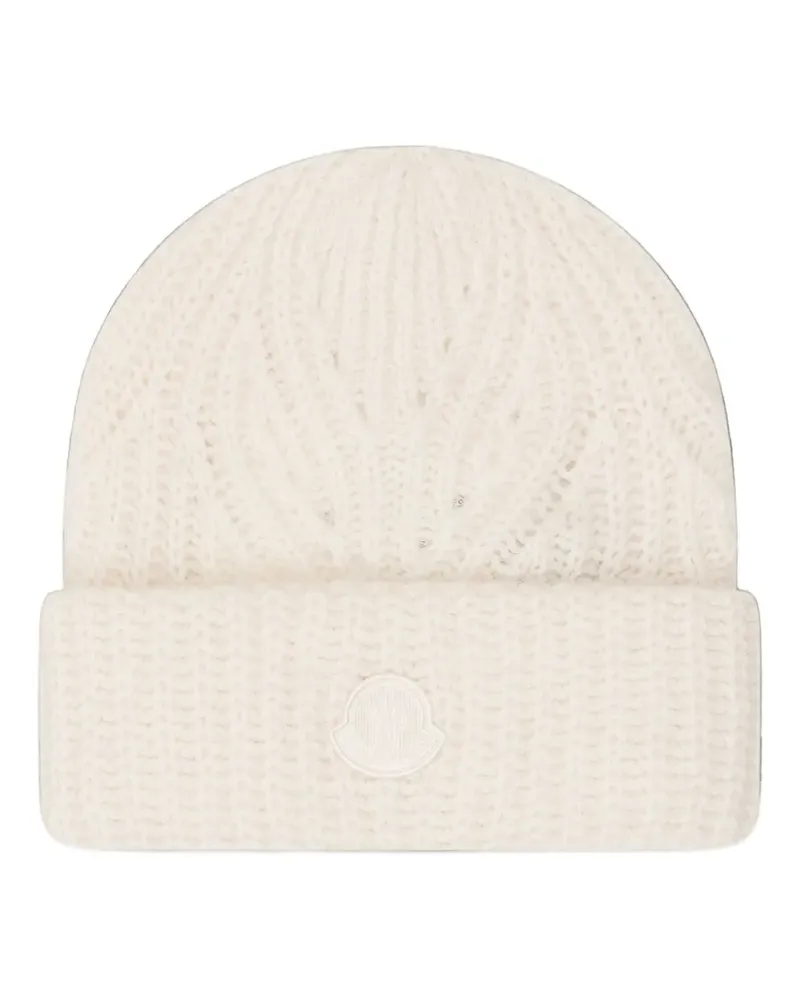 Moncler Beanie aus Alpaka- und Wollgemisch - Nude Nude