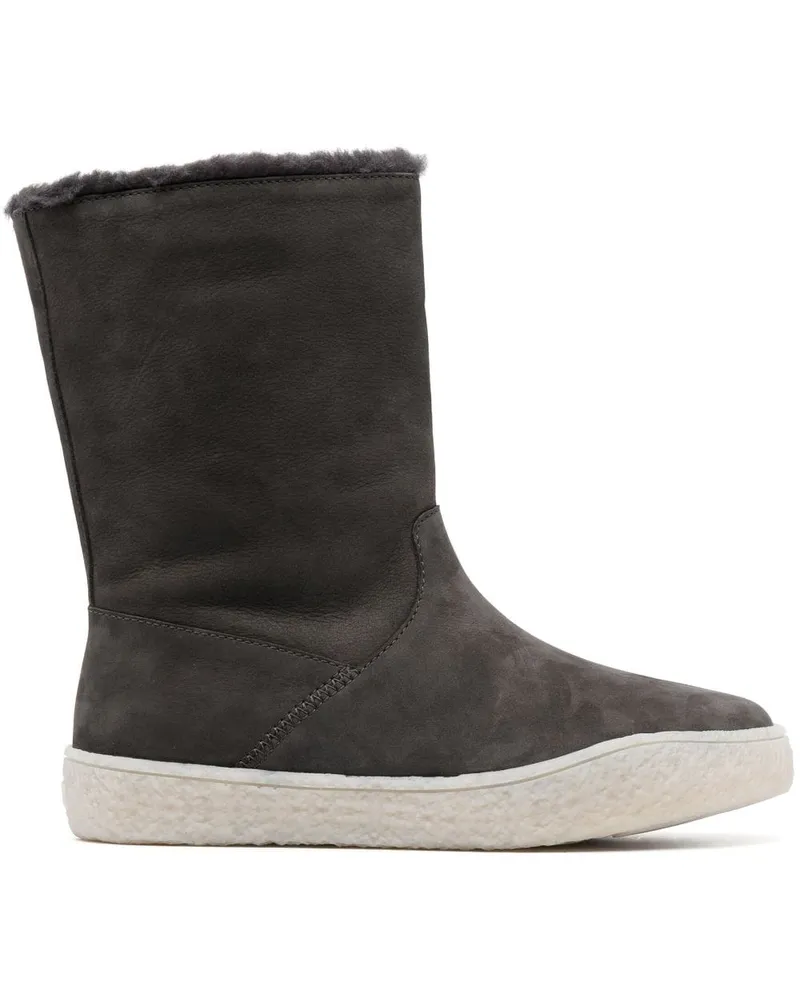 Camper Stiefel aus Wildleder - Grau Grau