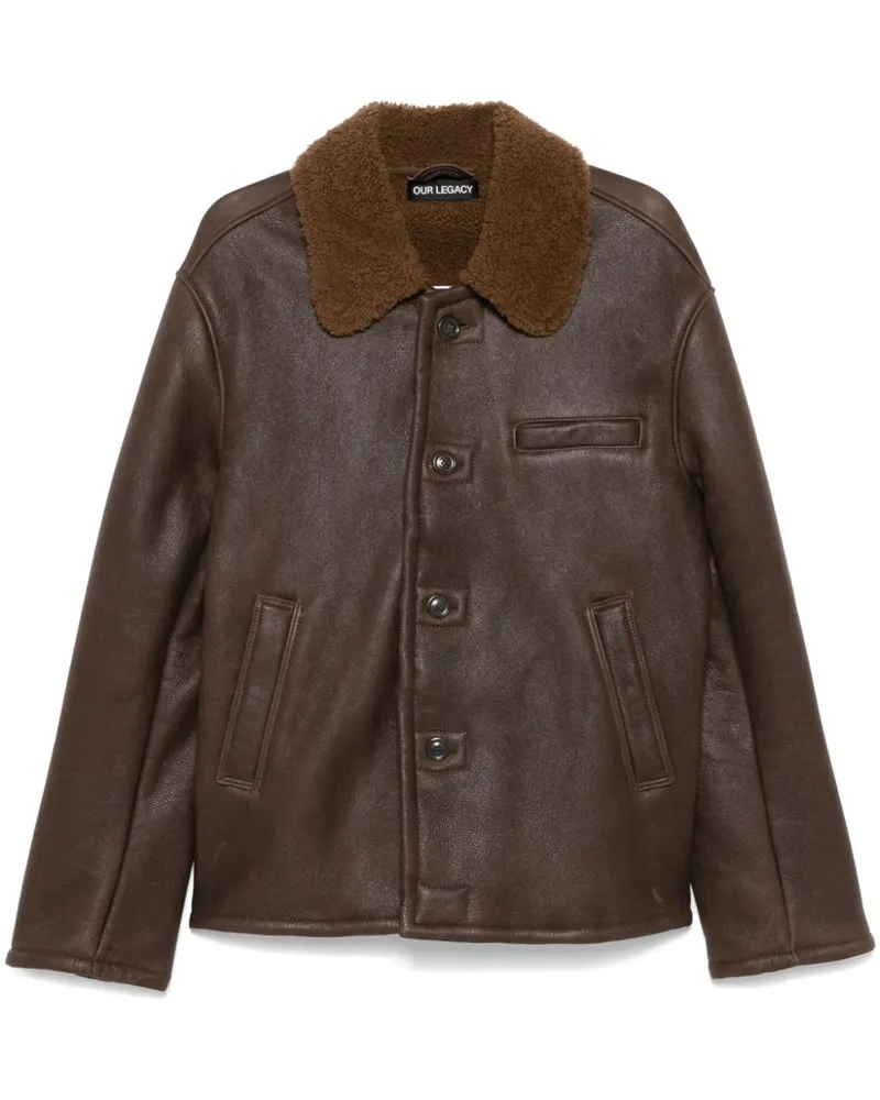 Our Legacy Alaska Jacke - Braun Braun