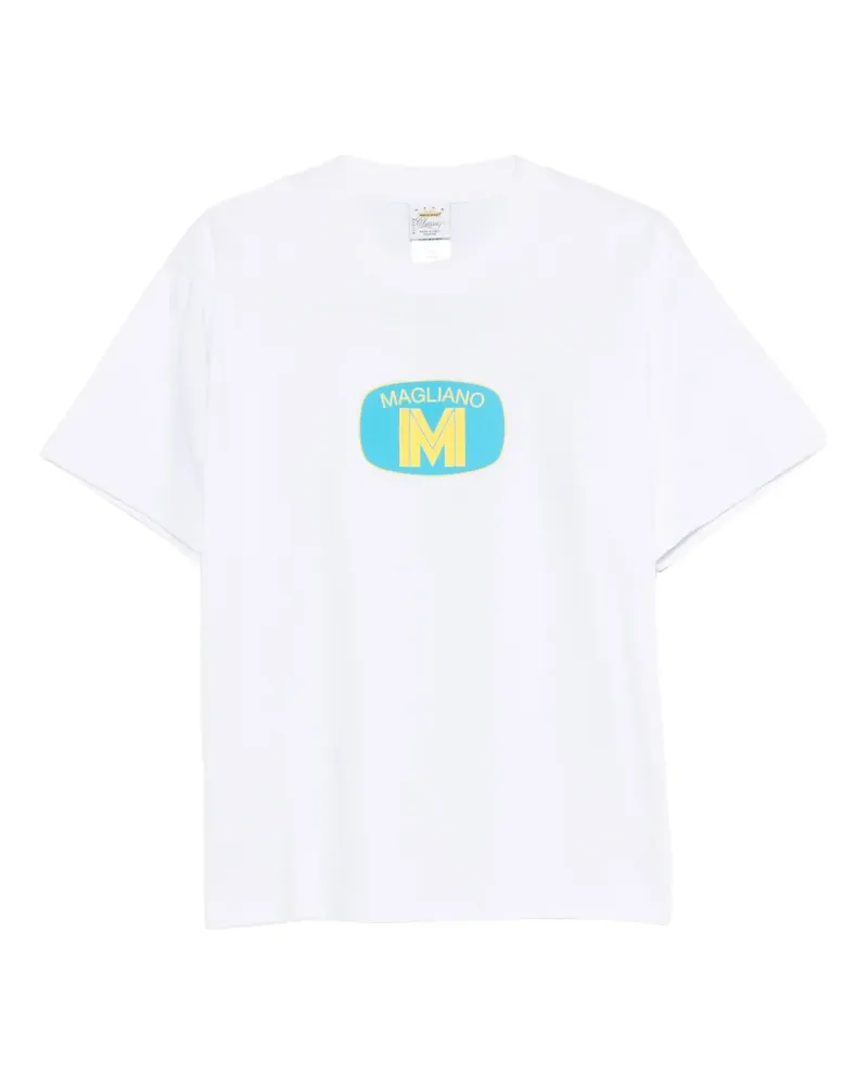 Magliano logo-print T-shirt - Weiß Weiß