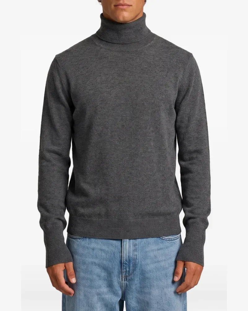 Ballantyne Kaschmirpullover mit Rollkragen - Grau Grau