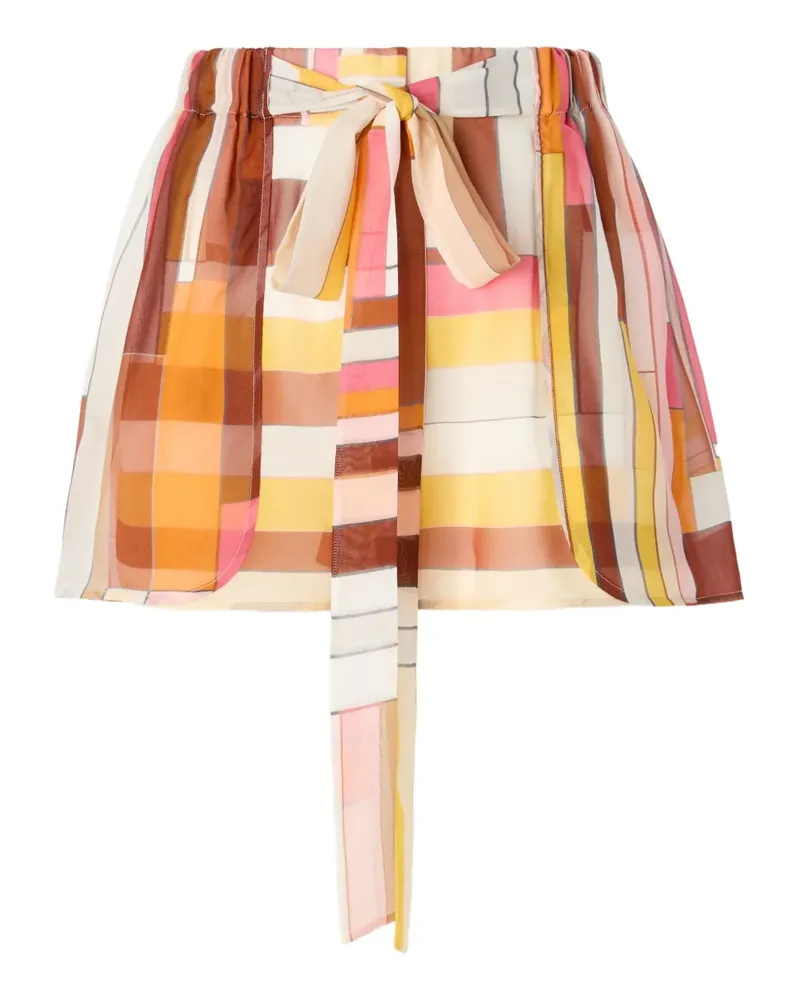 Missoni Minirock mit geometrischem Print - Braun Braun