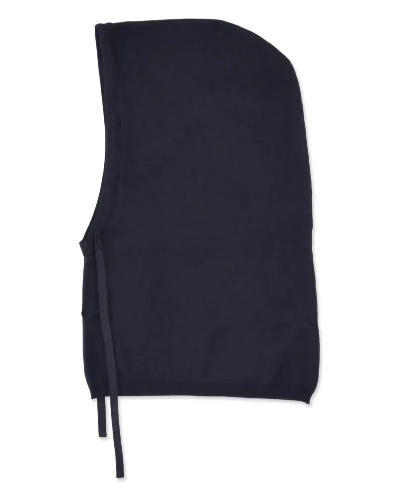 P.A.R.O.S.H. drawstring-hood scarf - Schwarz Schwarz