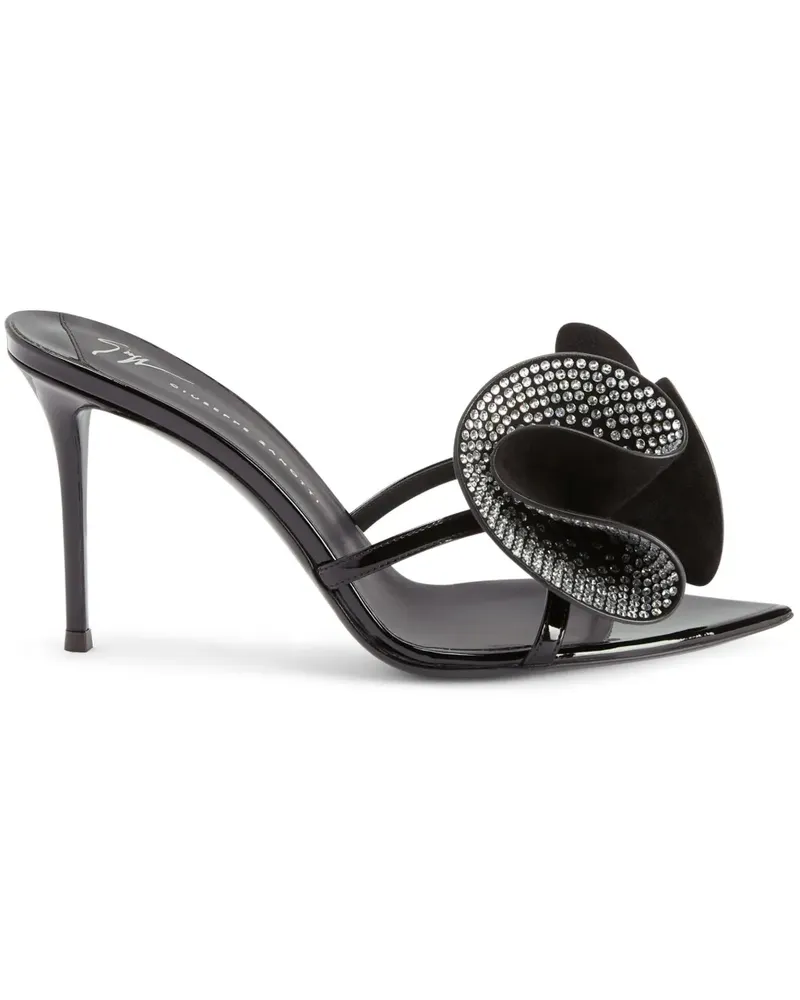 Giuseppe Zanotti Intriigo Sandalen 105mm - Schwarz Schwarz