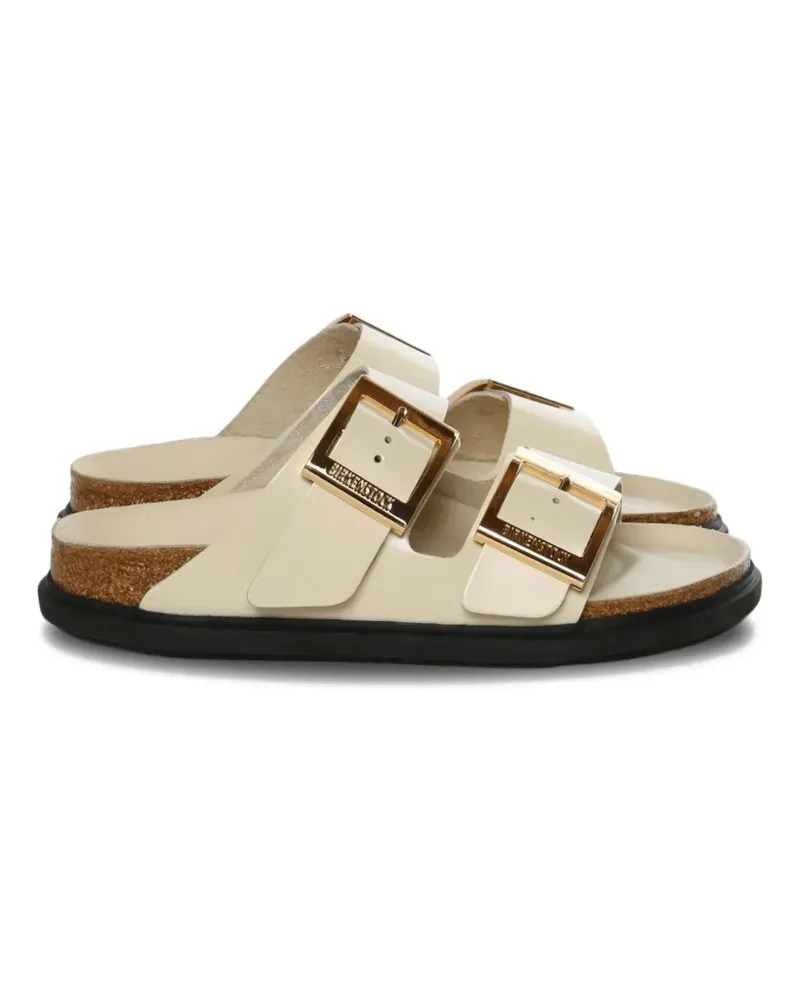Birkenstock Arizona Droplet buckle leather sandals - Nude Nude