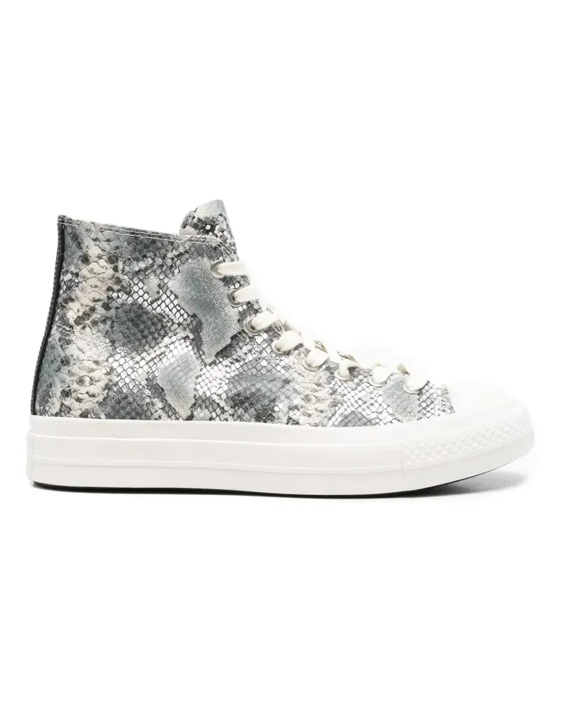Converse Chuck Taylor All Star snake-effect sneakers - Grau Grau