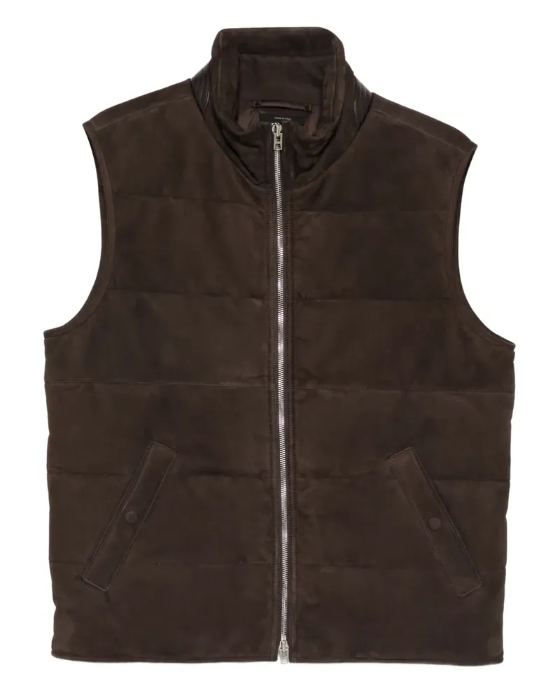 Tom Ford Wattierte Weste - Braun Braun