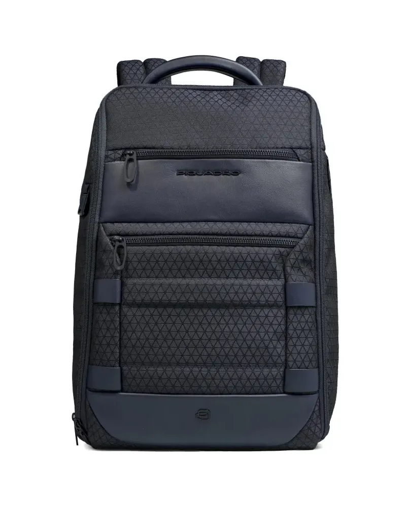 Piquadro modular 2-in-1 laptop backpack - Blau Blau