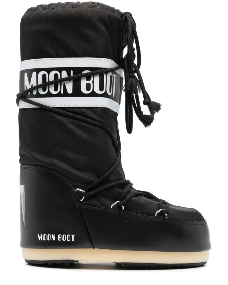 Moon Boot Icon Stiefel - Schwarz Schwarz