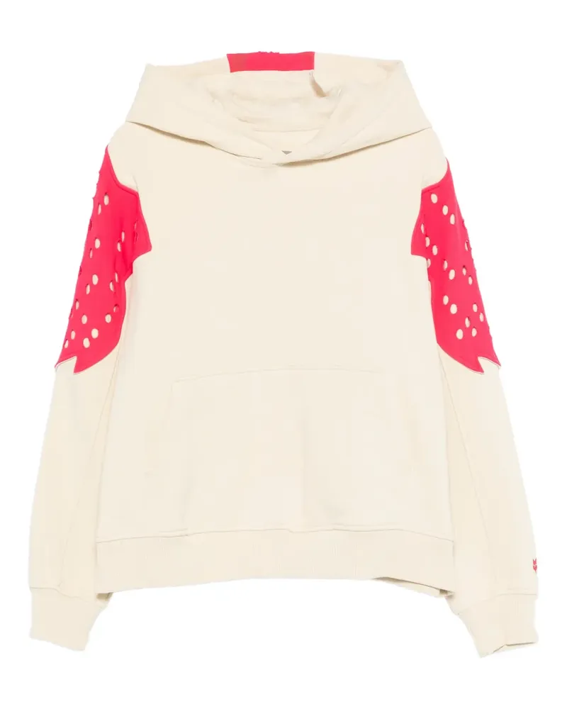 KIKO KOSTADINOV x Fox Lab Hoodie aus perforiertem Fleece - Nude Nude